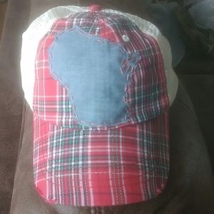WI Distressed Trucker Hat NWT